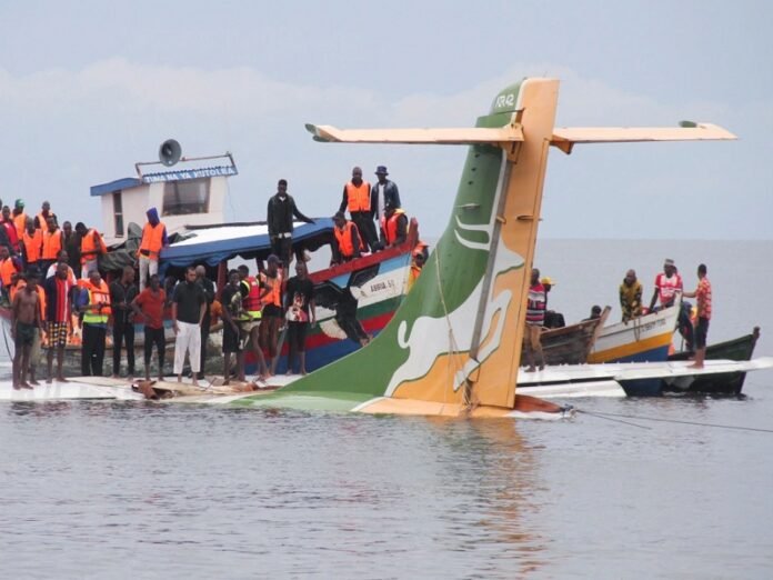Passenger plane crashes in Tanzania