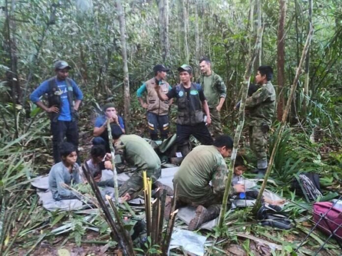 4 children fought to death for 40 days in the dangerous jungles of Amazon