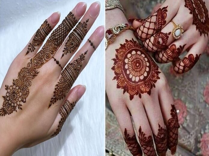 FINGER MEHNDI DESIGN – 50+ SIMPLE AND EASY » Cute Mehndi Design