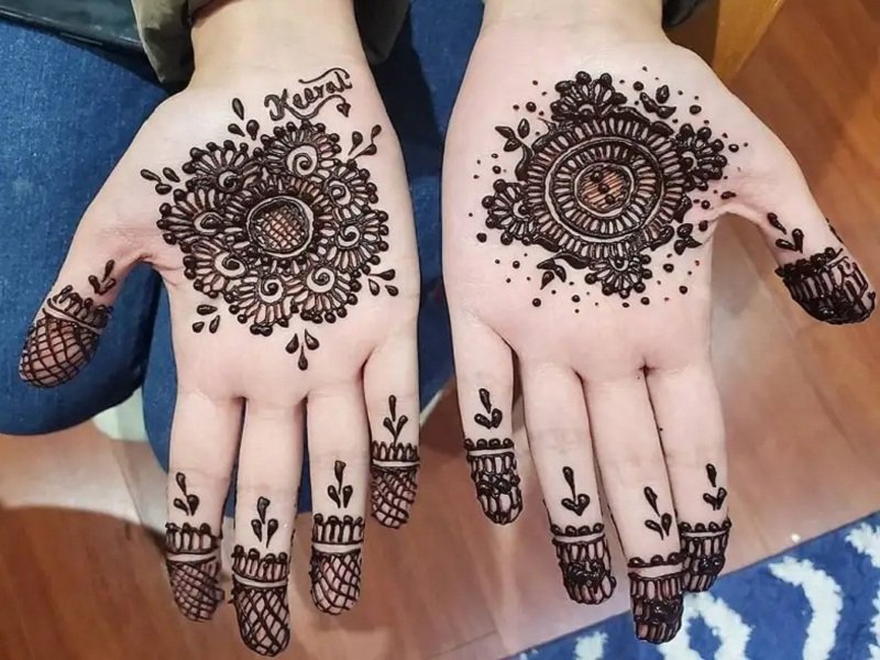 New Easy Mehndi Design Front Hand That Will Wow Everyone-sonthuy.vn