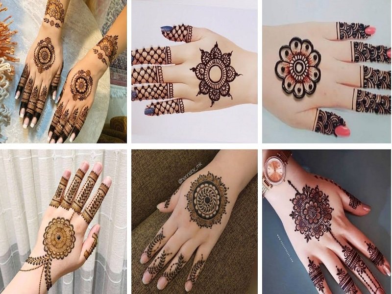 Gol Tikki Mehndi Design Images (Gol Tikki Henna Design Ideas) | Mehndi  designs, Circle mehndi designs, Mehndi designs for girls