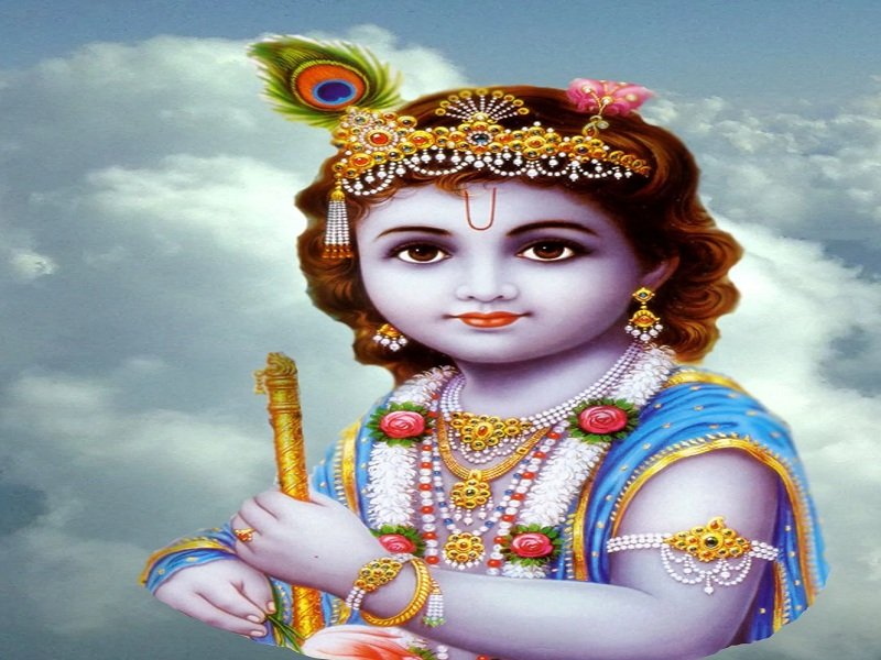Cute Baby Lord Krishna Wallpapers Wide Hd Romantic Mobile Phone Wallpapers   照片图像