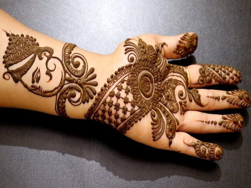 Super Ganesha Mehndi Design | Mehndi designs, Mehndi designs front hand,  Latest mehndi designs