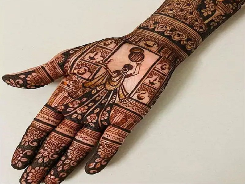 Beautiful Kada Mehndi Design For Karwa Chauth | Best Tradi… | Flickr-cacanhphuclong.com.vn
