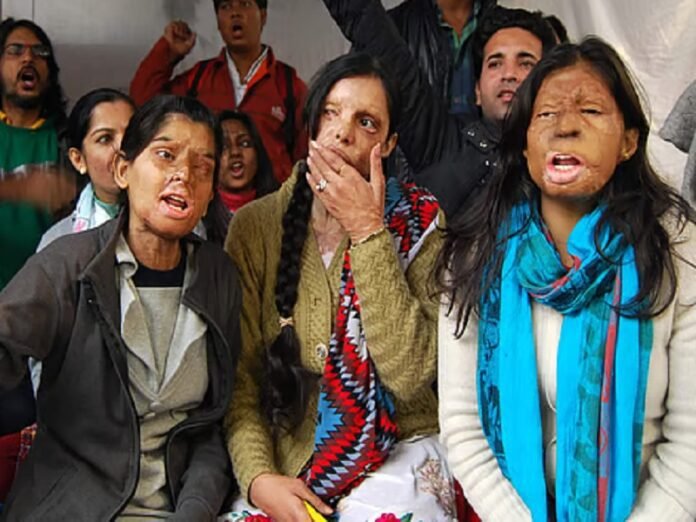 Bihar Acid Attack Survivors