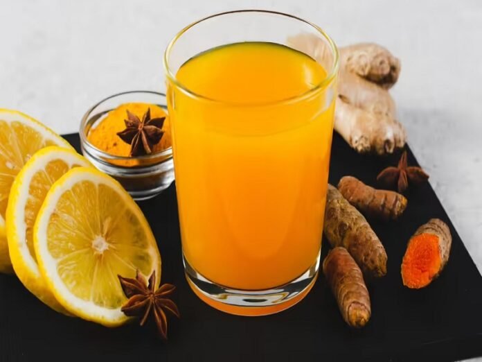 ginger turmeric tea