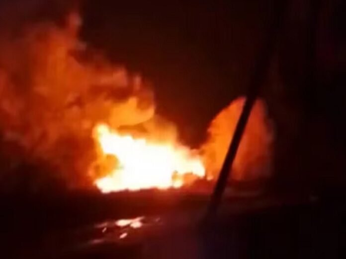 Russian Bomber Crash