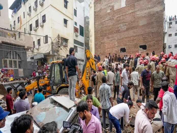 Satyam Niketan Building Collapse